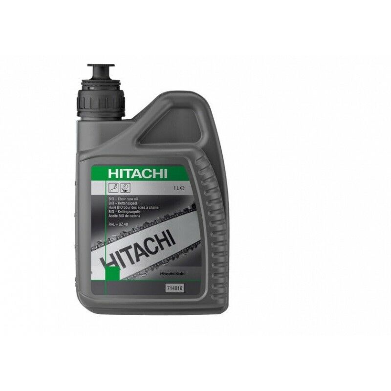 foto del prodotto olio per motoseghe hitachi hikoki biodegradabile - 1 litro - 714816