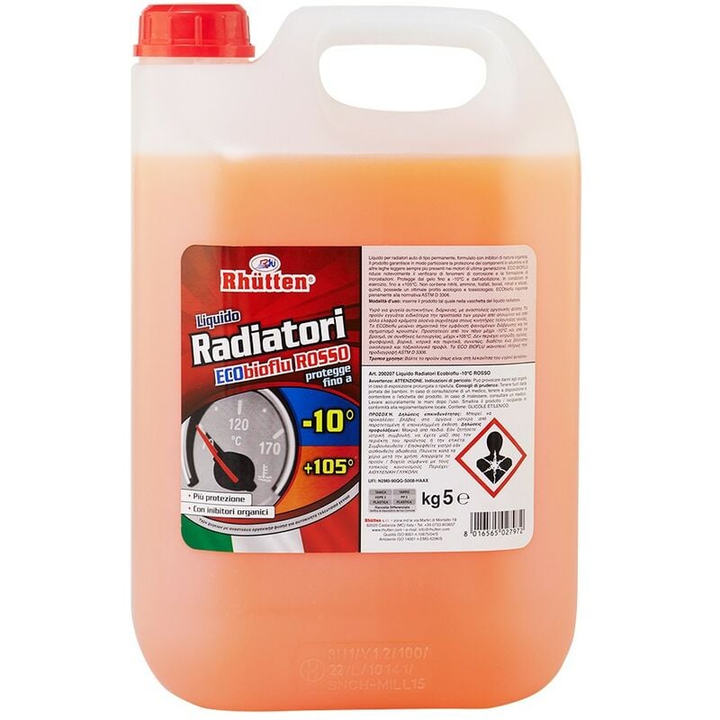 foto del prodotto olio per radiatori rosso 10 c 5 kg rhutten
