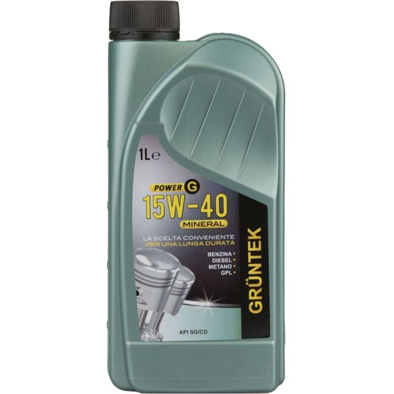 foto del prodotto olio power-g lubrificante minerale 1l 15w40 per motori diesel benzina