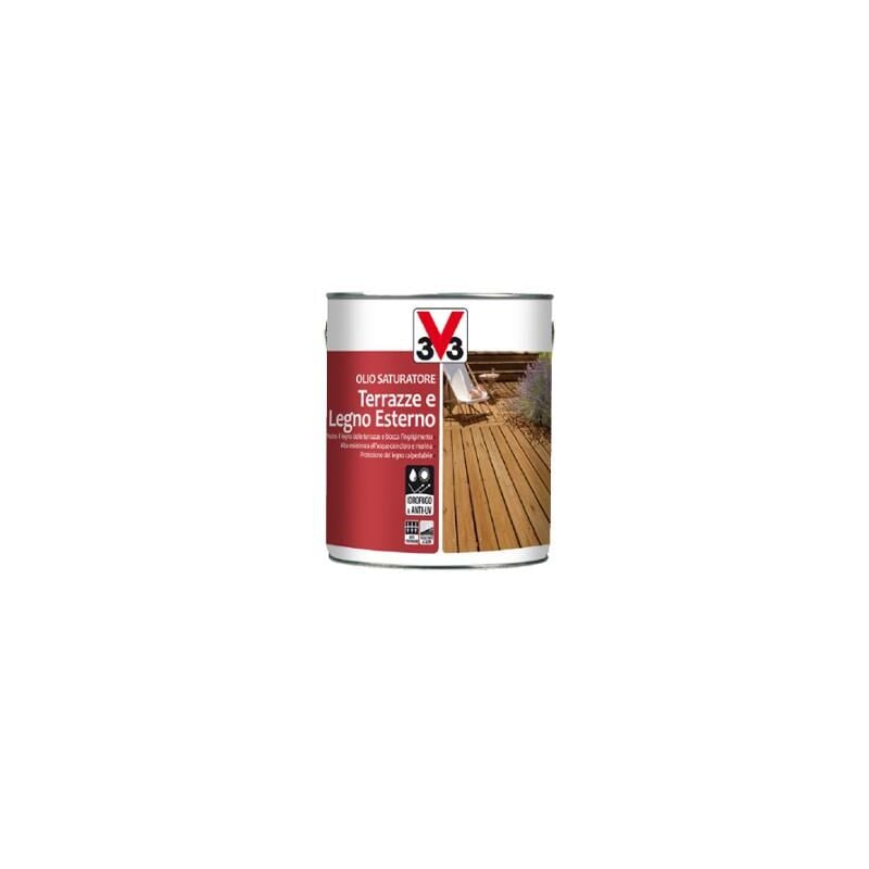 foto del prodotto olio saturatore 2,5l incolore terrazze