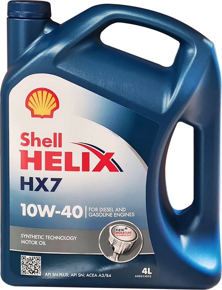 foto del prodotto olio shell hx7 10w40 4 lt