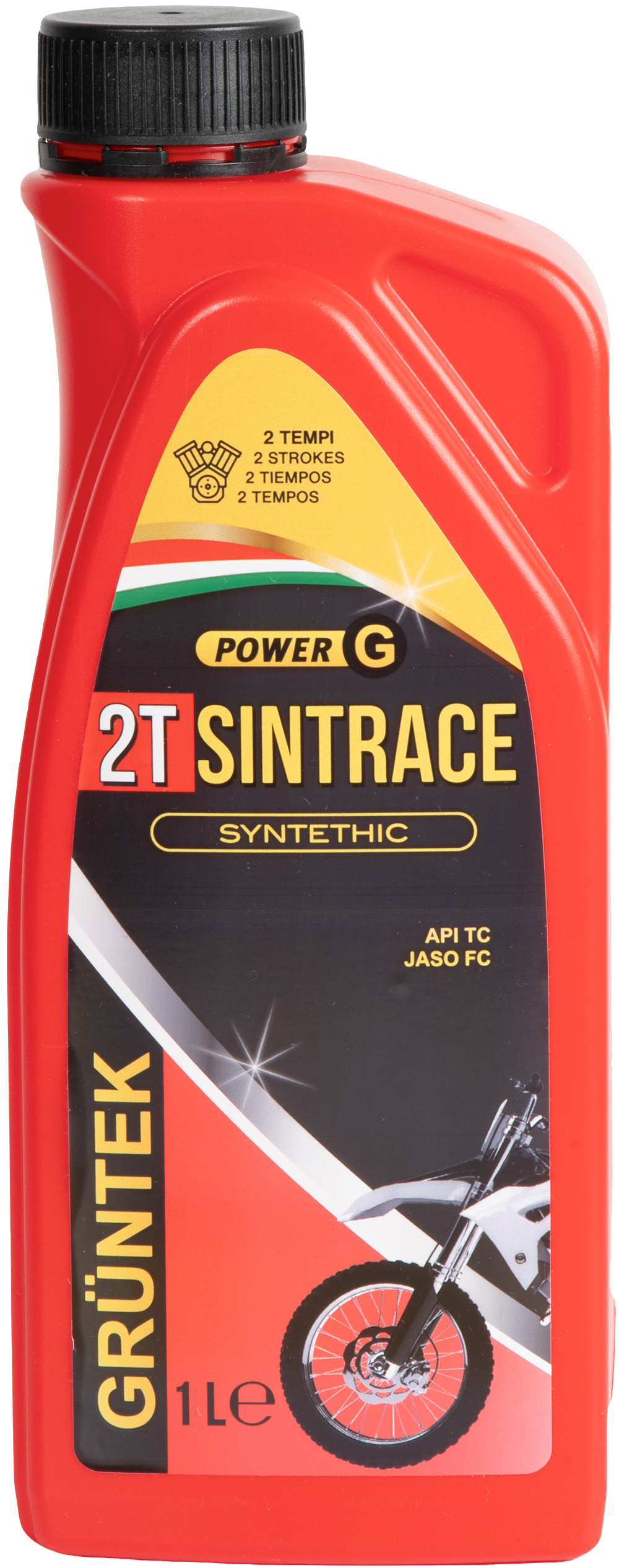 foto del prodotto olio sint race premix 2t 1l lubrificante semi sintetico moto