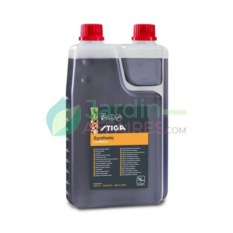 foto del prodotto olio sintetico 2 tempi stiga 1l dosatore 1111923001