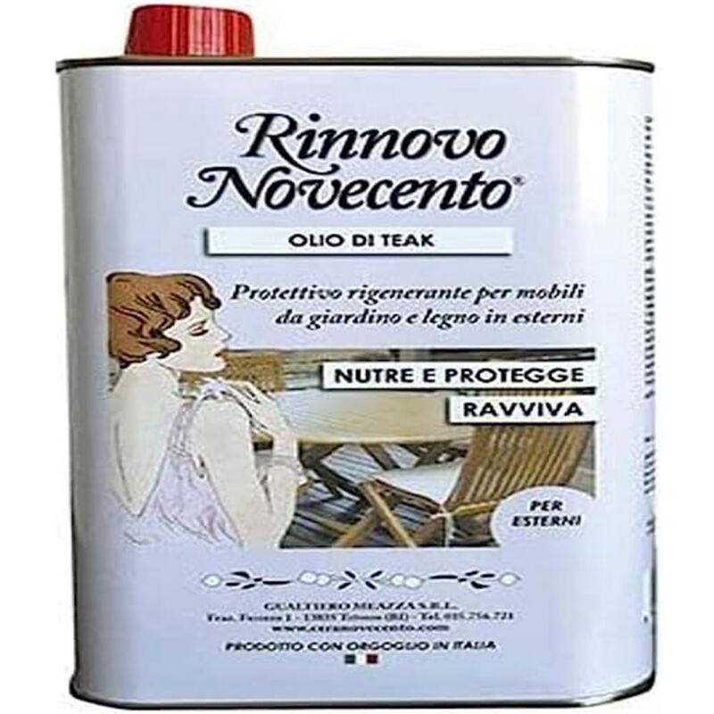 foto del prodotto olio teak novecento trasparente ml 500