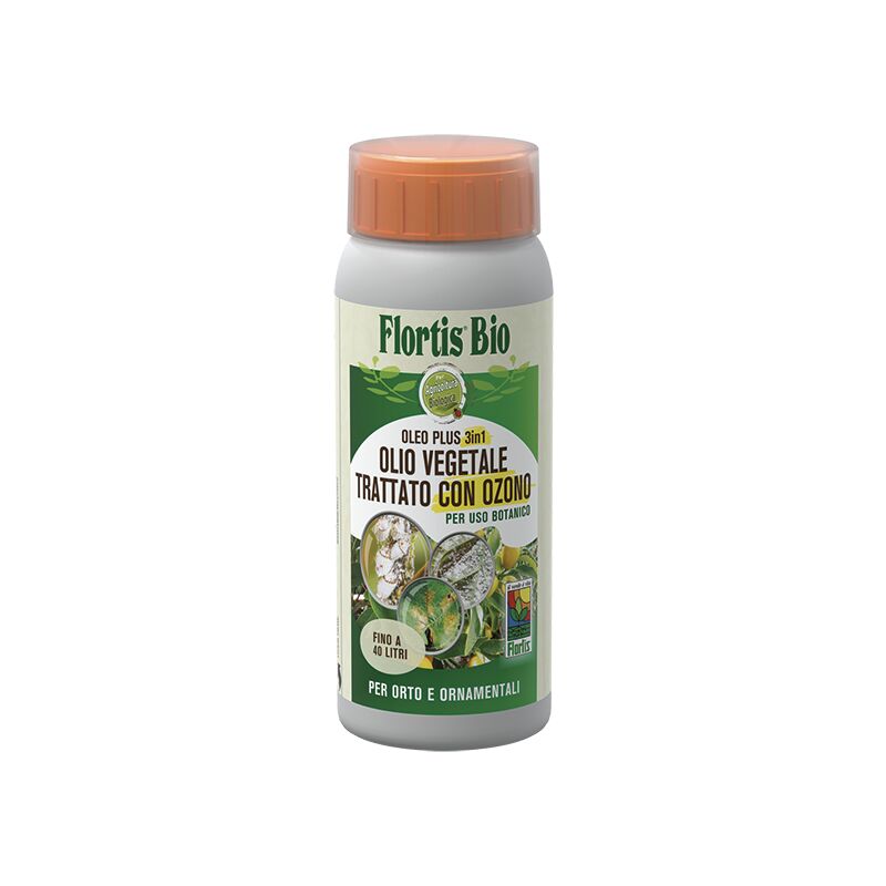 foto del prodotto olio vegetale ozono per uso botanico 400ml flortis