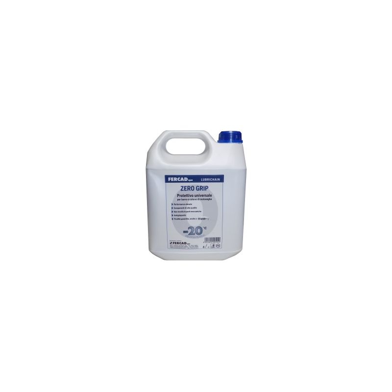 foto del prodotto olio zero grip lubrificante protettivo per catena motosega sempre fluido