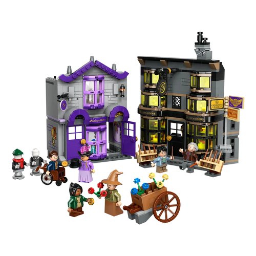 foto del prodotto olivander e madama mcclan abiti per tutte le occasioni lego 76439 har