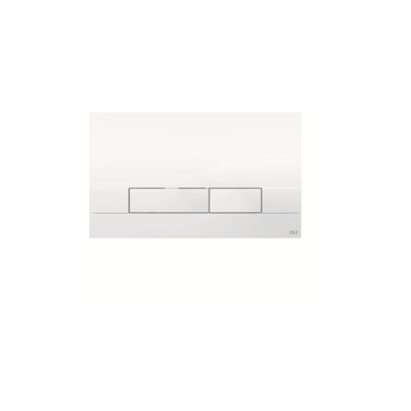 foto del prodotto oliver placca dual per cassetta oli74 plus olipure biancaolive