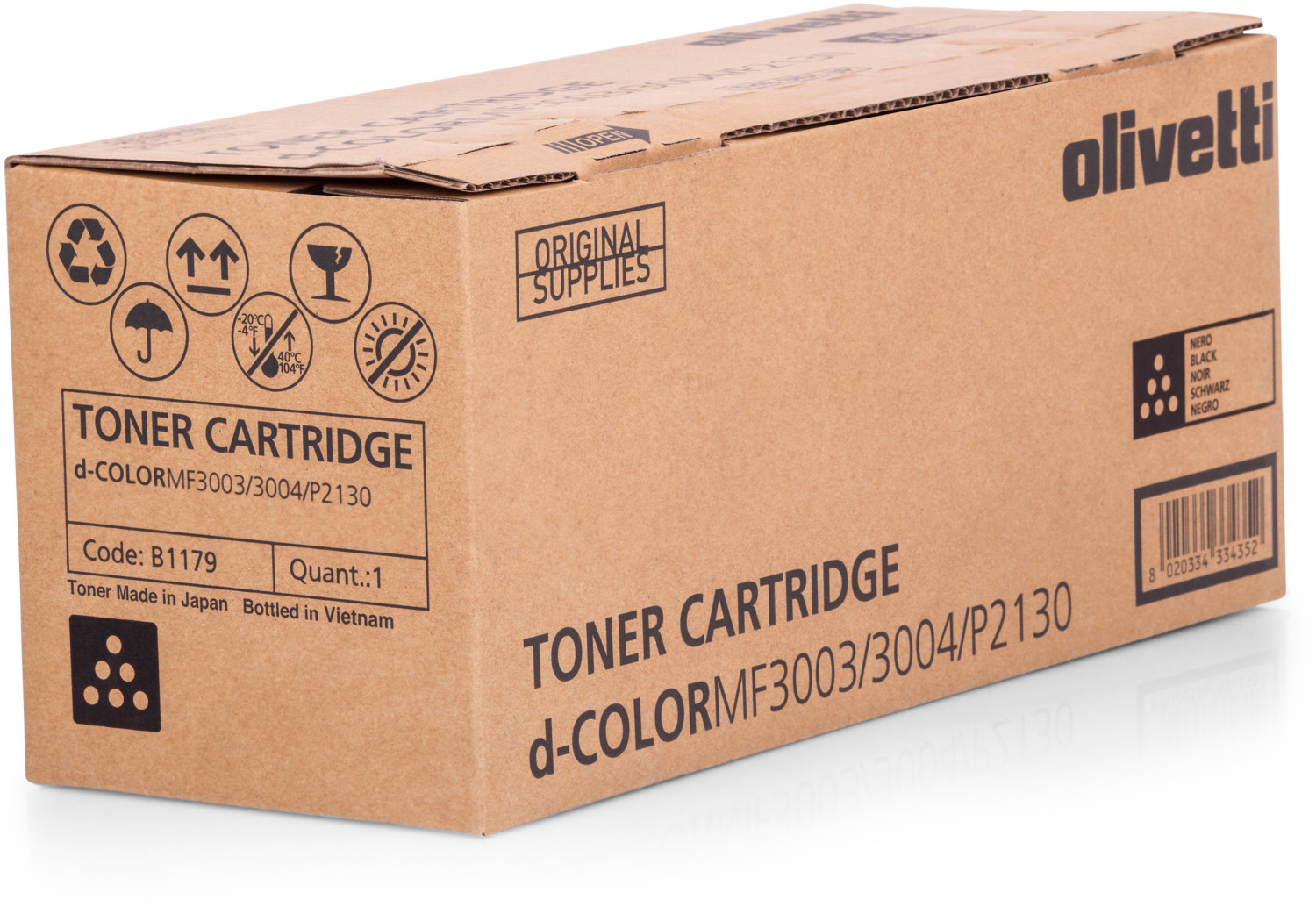 foto del prodotto olivetti b1179 toner nero