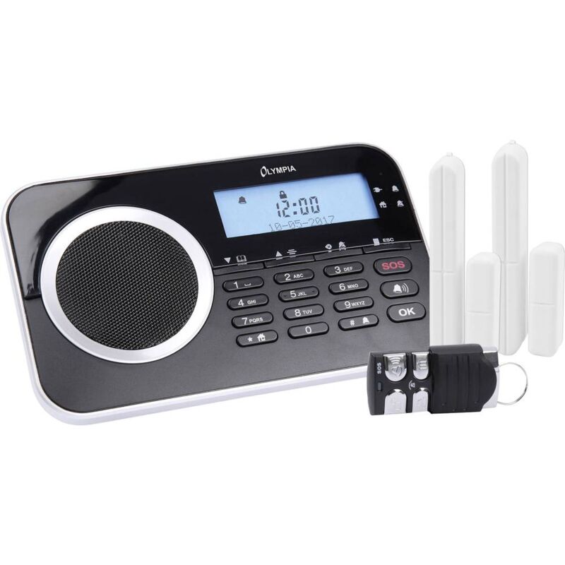 foto del prodotto olympia protect 9730 6018 sistemi di allarme senza fili kit kit sistema di allarme senza fili