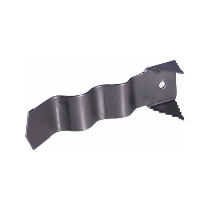 foto del prodotto om4 patta murare ondulata 2 punte 115x24mm 35 25kg