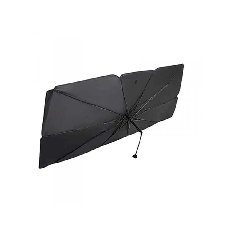 foto del prodotto ombrello parasole auto per parabrezza universale per auto misura regolabile da 125x65cm a 140x79cm
