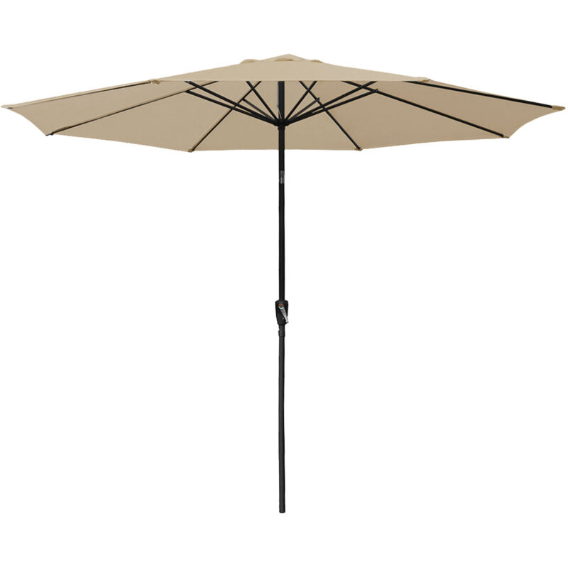 foto del prodotto ombrello rotondo diritto hapuna diametro 3,30m beige