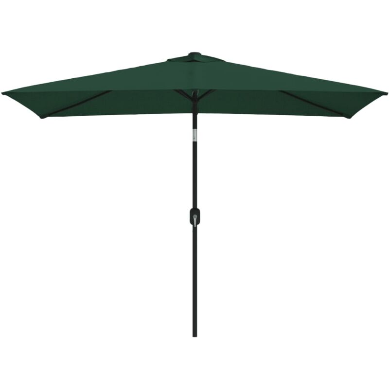 foto del prodotto ombrellone 200 x 300 cm rettangolare verde 020008032