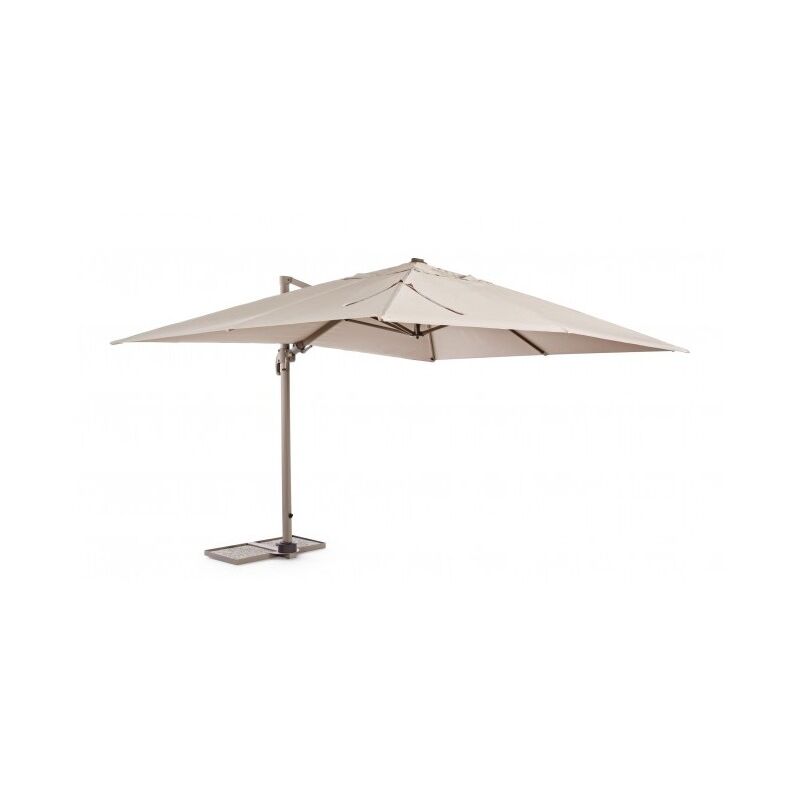 foto del prodotto ombrellone a braccio da esterno saragozza 3x4 sabbia esclusi i piastrelloni