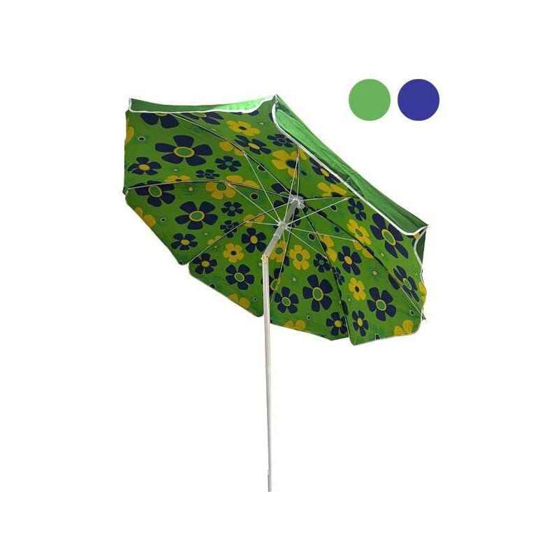 foto del prodotto ombrellone acciaio e poliestere doppio verde 200 cm vette 11381