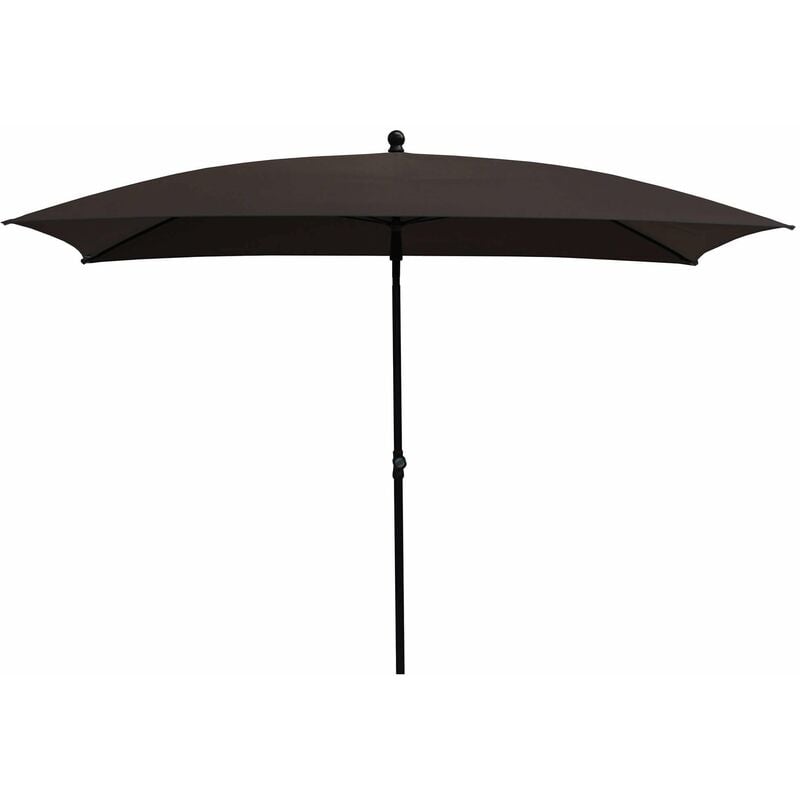 foto del prodotto ombrellone da giardino 2,4x1,5 m palo 27 mm in acciaio maffei kronos tortora