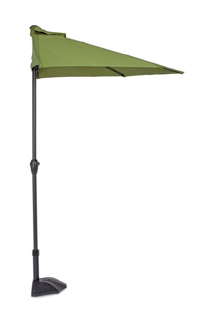foto del prodotto ombrellone da giardino 2,7 m palo ø36 mm kalife mezzaluna olive in alluminio