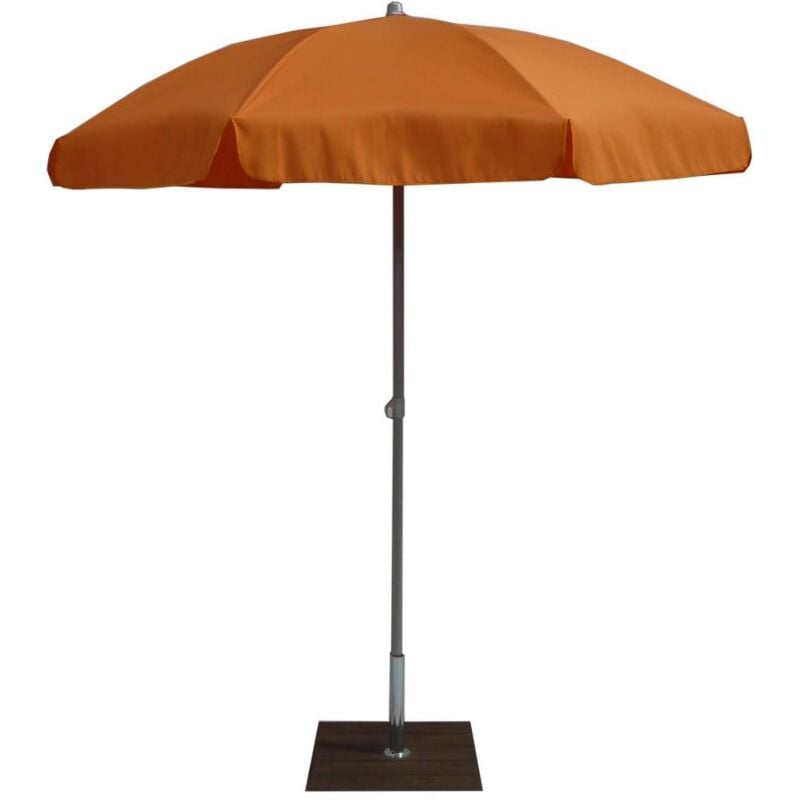 foto del prodotto ombrellone da giardino 2 m palo 33 mm in acciaio maffei borgo arancio
