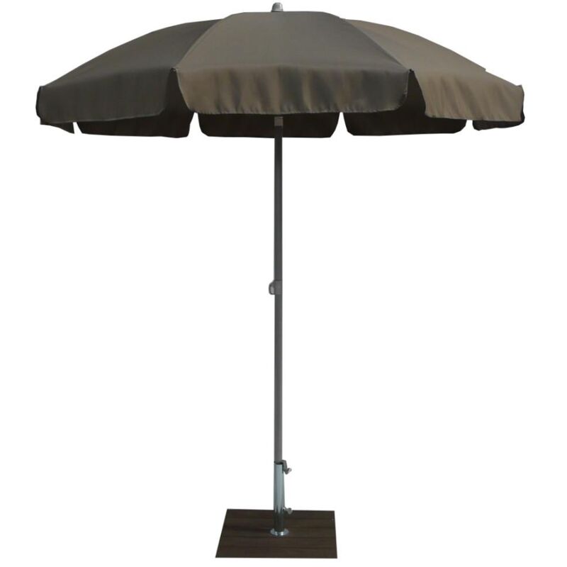 foto del prodotto ombrellone da giardino 2 m palo 33 mm in acciaio maffei borgo beige