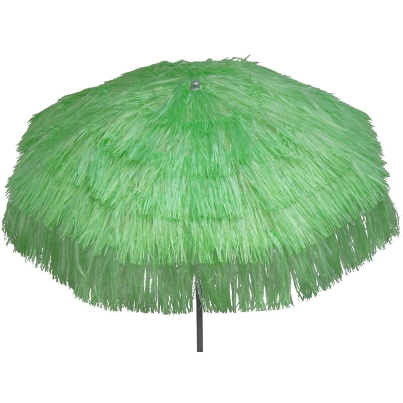 foto del prodotto ombrellone da giardino 2 m palo 33 mm in acciaio maffei kenia lime