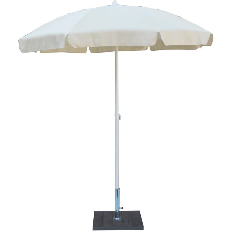 foto del prodotto ombrellone da giardino 2 m palo 33 mm in acciaio maffei novara ecr 