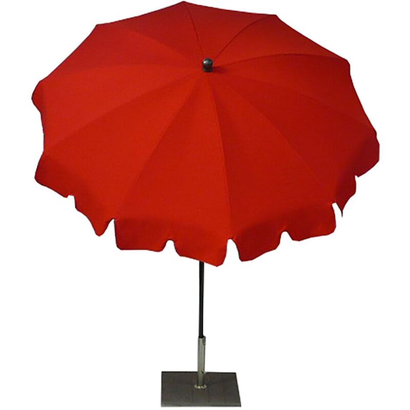 foto del prodotto ombrellone da giardino 200 cm palo 27 mm in acciaio maffei allegro rosso