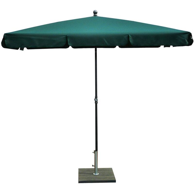 foto del prodotto ombrellone da giardino 210x130 cm palo 27 mm in acciaio maffei novara verde