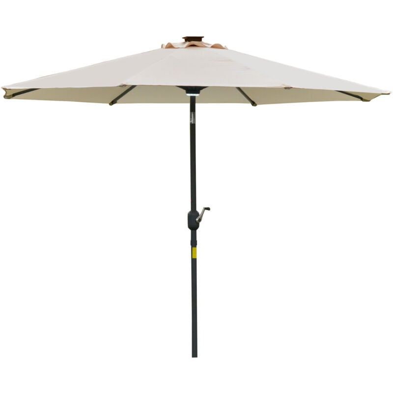 foto del prodotto ombrellone da giardino 270 x 245acm con apertura outsunny