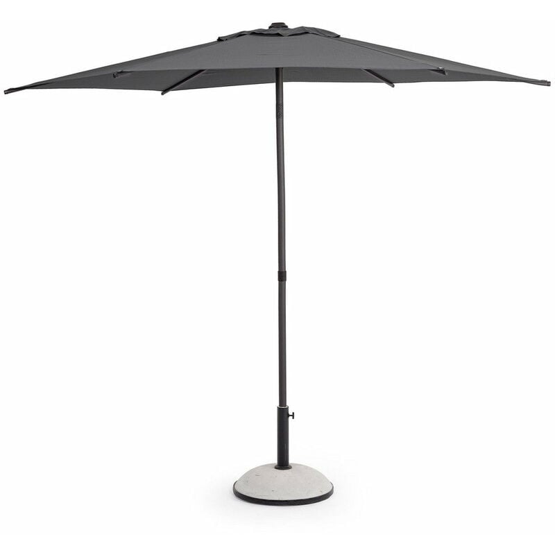 foto del prodotto ombrellone da giardino 270x220 cm in acciaio samba grigio