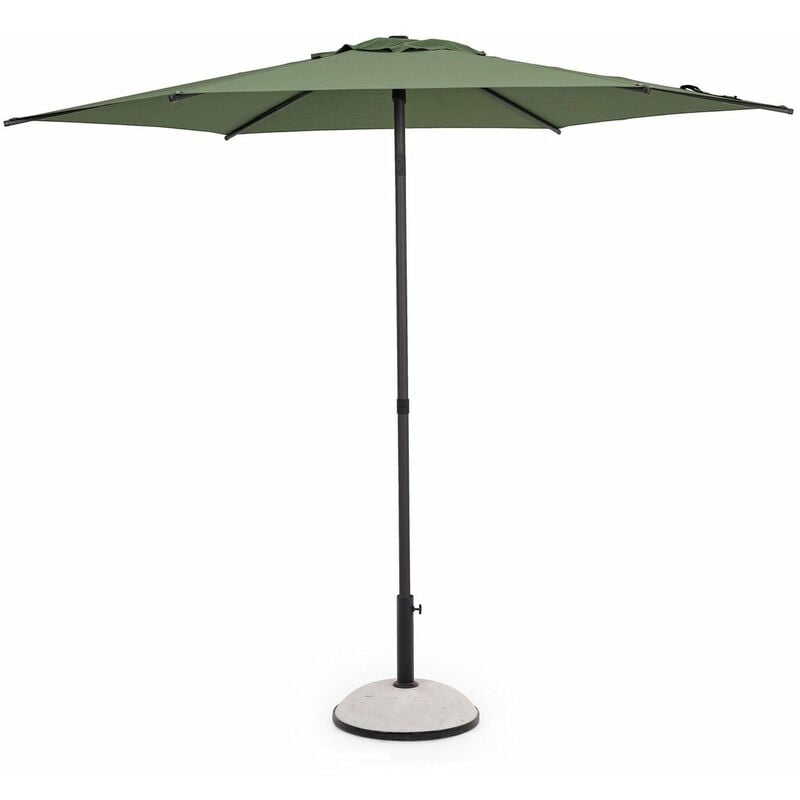 foto del prodotto ombrellone da giardino 270x220 cm in acciaio samba olive