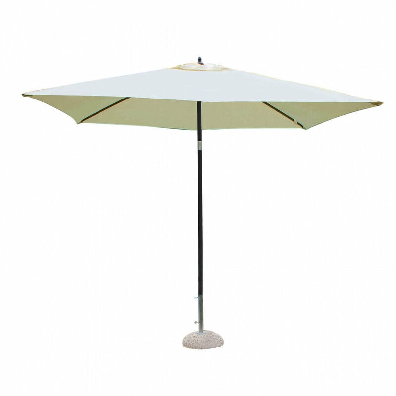 foto del prodotto ombrellone da giardino 2x2 m palo 38 mm nice in alluminio antracite