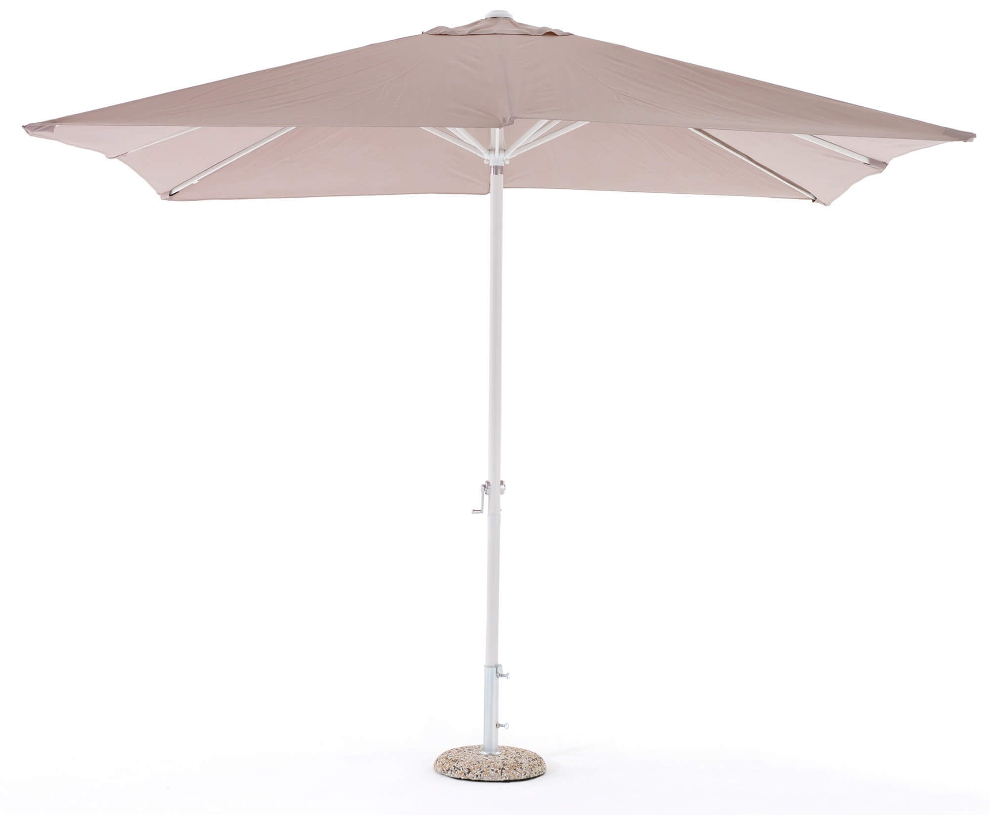foto del prodotto ombrellone da giardino 3x2 m palo 38 mm in alluminio e poliestere garden grigio
