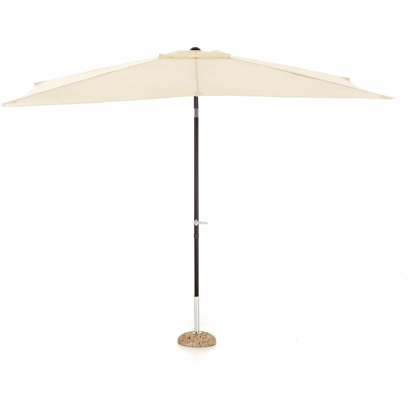 foto del prodotto ombrellone da giardino 3x3 m palo 48 mm in alluminio e poliestere garden ecr 