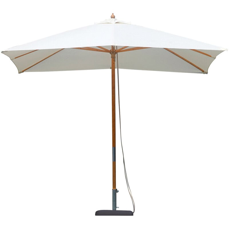 foto del prodotto ombrellone da giardino 3x3m palo 48 mm in bamb e poliestere ecr 