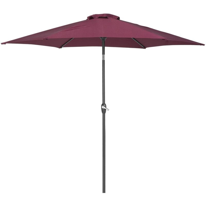 foto del prodotto ombrellone da giardino color rosso scuro 270 cm varese