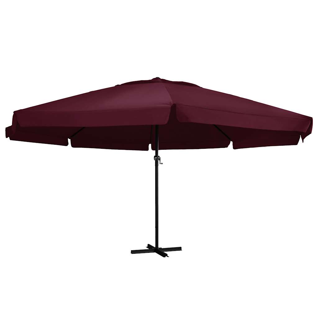 foto del prodotto ombrellone da giardino con palo in alluminio 600 cm bord vidaxl 755763