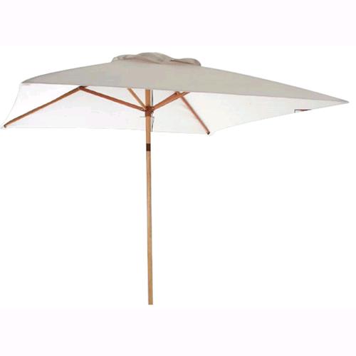 immagine 0 del prodotto ombrellone da giardino in legno rettangolare telo in cotone 2x3 mt