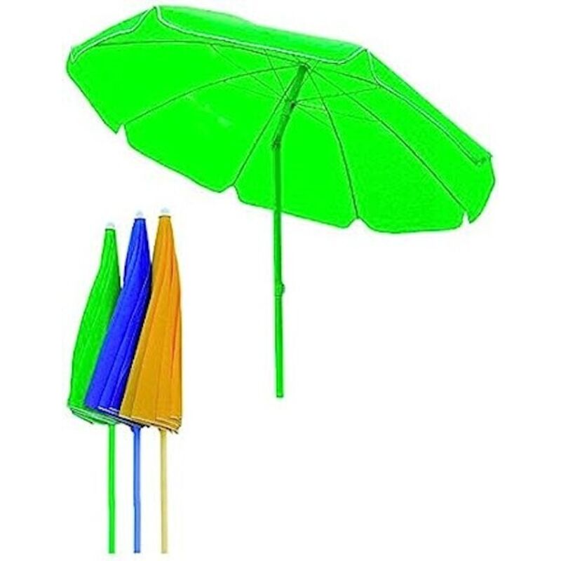foto del prodotto ombrellone da giardino mare d 200cm colore assortiti