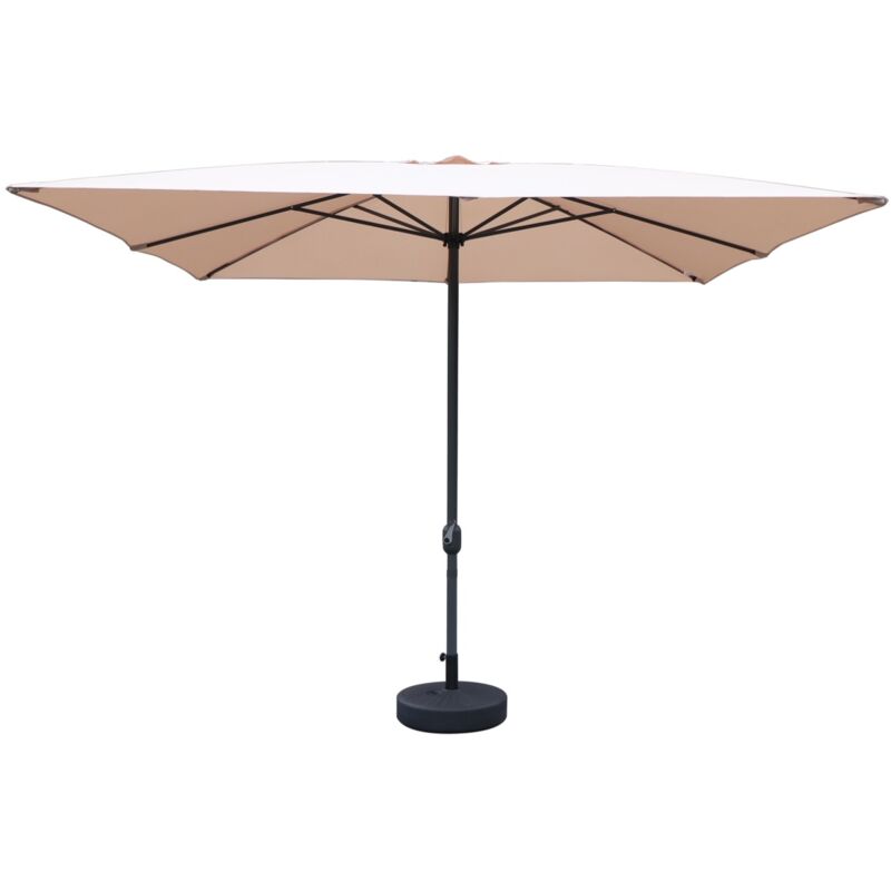 foto del prodotto ombrellone da giardino quadrato 3 x 3 mt in colore ecr tubo 40 mm maury s