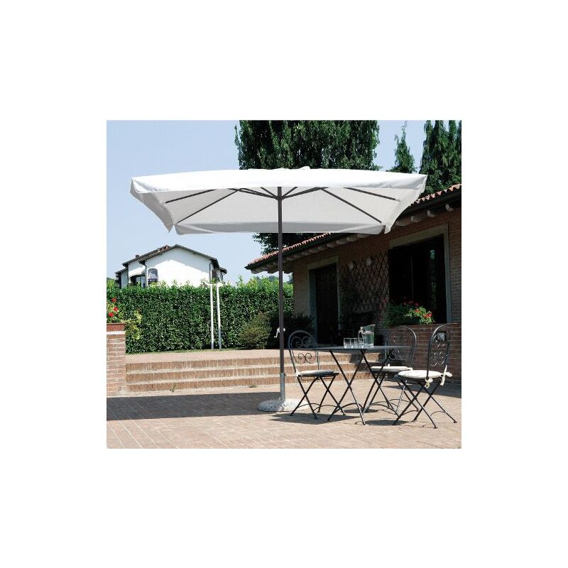 foto del prodotto ombrellone da giardino rettangolare antracite