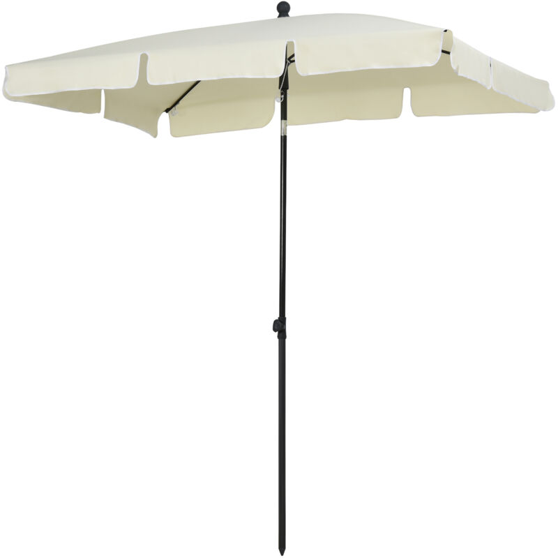 foto del prodotto ombrellone da giardino rettangolare,inclinazione regolabile outsunny