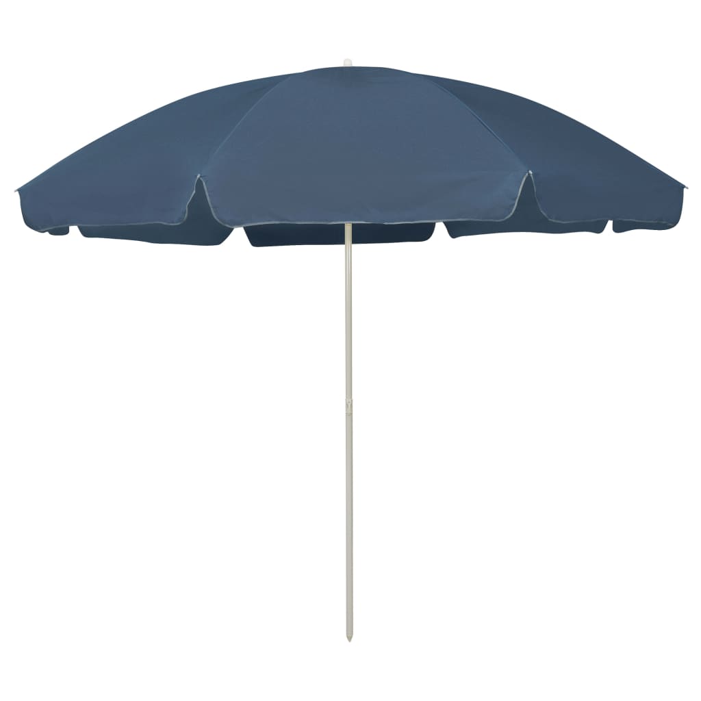 foto del prodotto ombrellone da spiaggia blu 300 cm cod mxl 65277