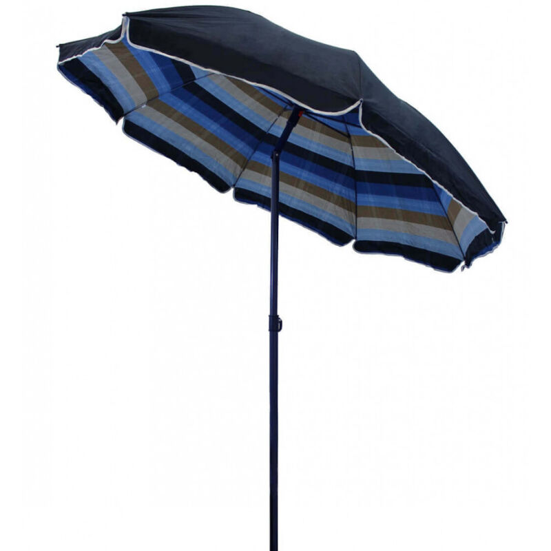 foto del prodotto ombrellone da spiaggia con paragon rotondo 2 m in acciaio,cotone lawson