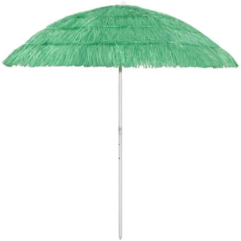 foto del prodotto ombrellone da spiaggia hawaii verde 240 cm vidaxl