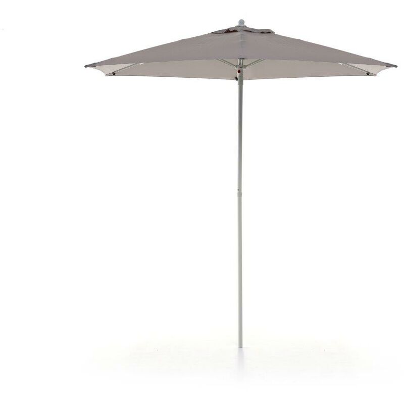 foto del prodotto ombrellone garden diam. 2,4 mt grigio m0435 30 telo 180 g mq