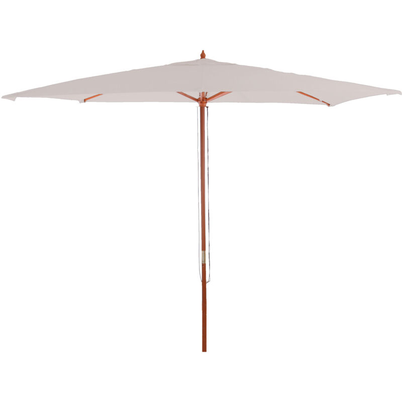 foto del prodotto ombrellone giardino spiaggia n81 florida 300cm poliestere avorio