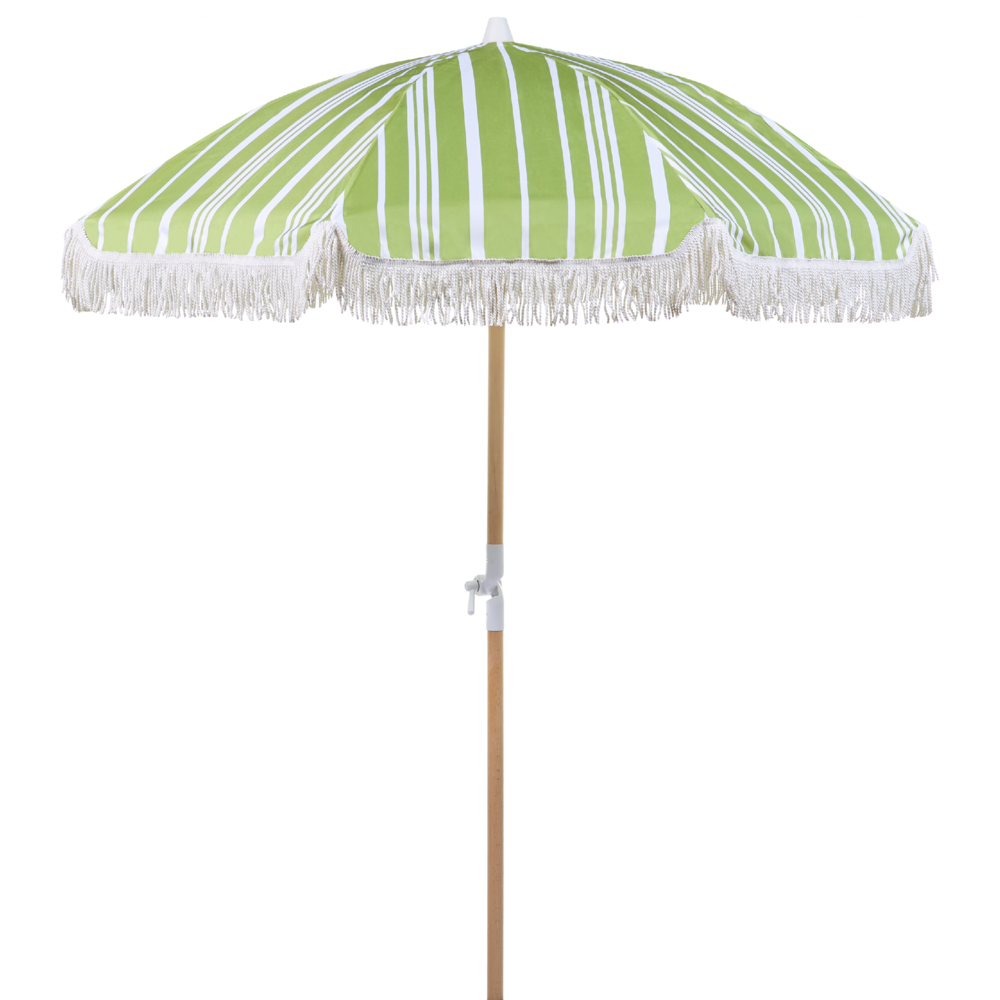 foto del prodotto ombrellone giardino tessuto bianco palo in legno faggio 150 cm ombrellone esterno rotondo giardino retr inclinabile resistente ai raggi uv