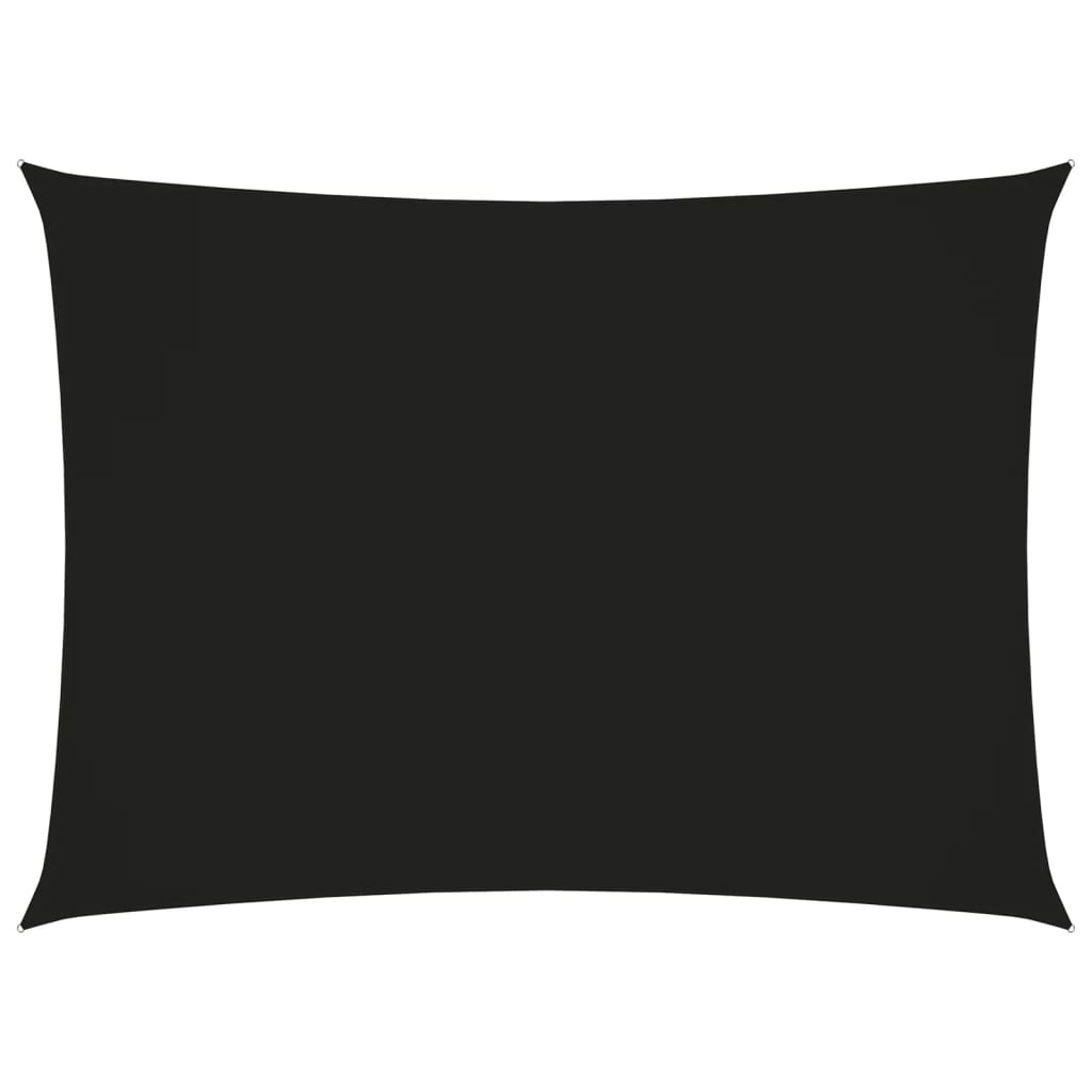 foto del prodotto ombrellone in tessuto vela rettangolare tessuto oxford 2,5 x 4 m nero 02 0009569
