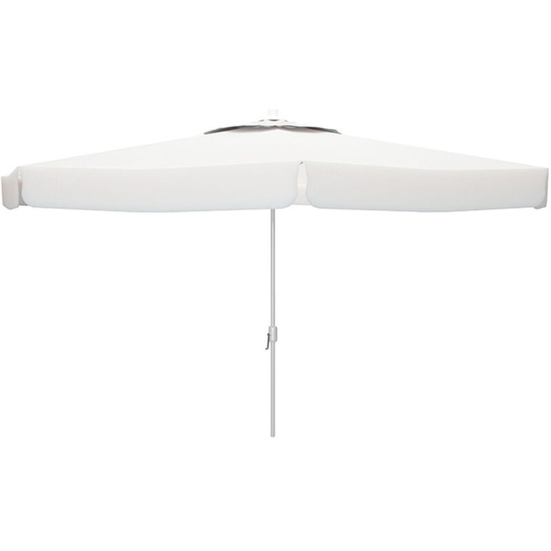 foto del prodotto ombrellone marbueno bianco poliestere alluminio ø 300 cm